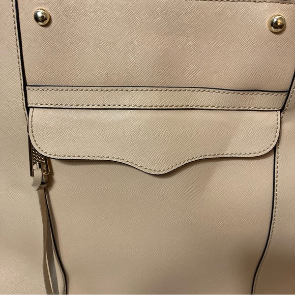 Rebecca Minkoff cream tan tote bag - Picture 6 of 16